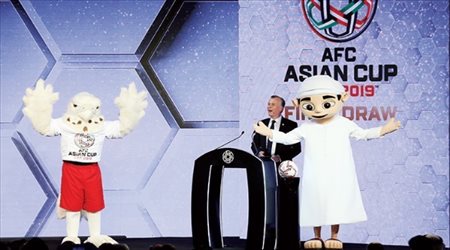 منصور وجراح التميمتين الرسميتين لبطولة كأس آسيا 2019 منصور وجراح التميمتين الرسميتين لبطولة كأس آسيا 2019