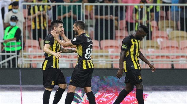 المالكي - كورنادو من مباراة الاتحاد وأبها المالكي - كورنادو من مباراة الاتحاد وأبها