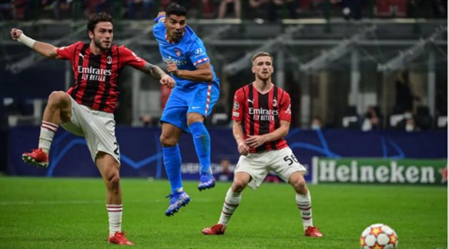 أتلتيكو مدريد وميلان أتلتيكو مدريد وميلان