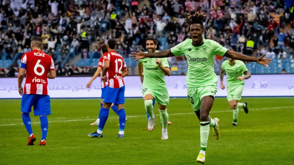 نيكو ويليامز لاعب أتلتيك بيلباو نيكو ويليامز لاعب أتلتيك بيلباو